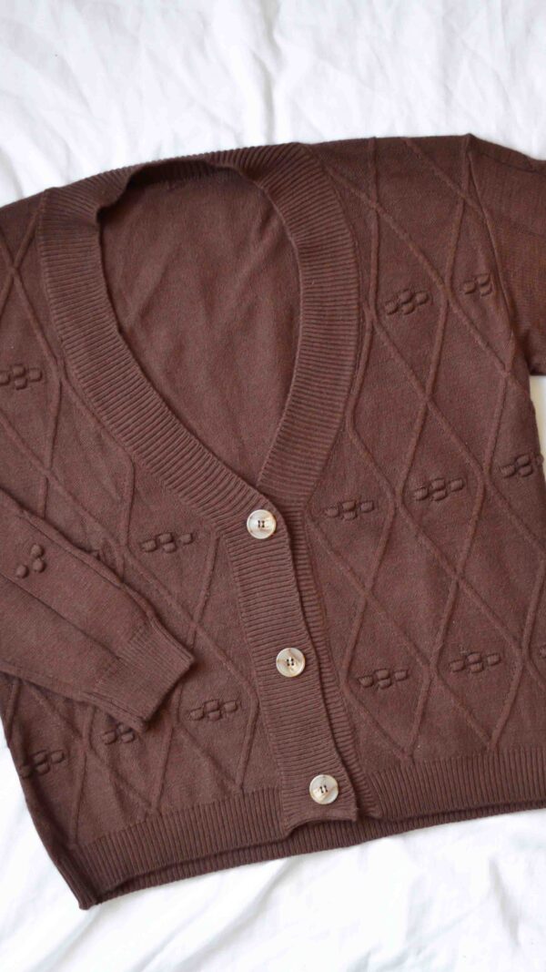 Art. 25143 Saco rombos y pompones